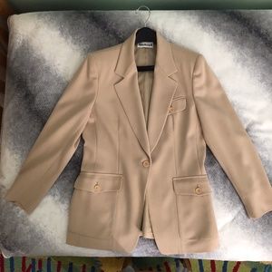 Tan Blazer (Anne Klein, Size 12/Medium)